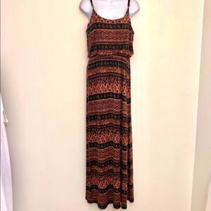 Lovely Forever 21 Size M Pretty Spaghetti Strap Long Dress!!